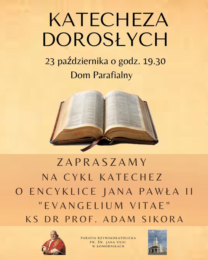 25 marca przypada 30 rocznica podpisania przez Papieża 
Jana Pawła II encykliki "Evangelium vitae" 
